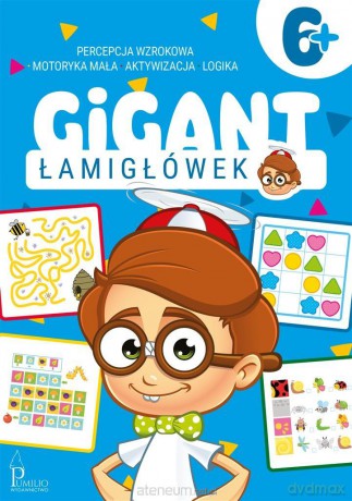 Gigant łamigłówek 6+ [KSIĄŻKA]