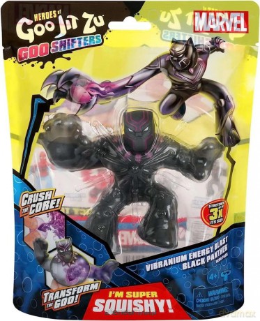 Goo Jit Zu - Marvel Goo Shifters - Black Panther [FIGURKA]