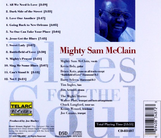 Sam McClain Mighty: Blues For The Soul [CD]