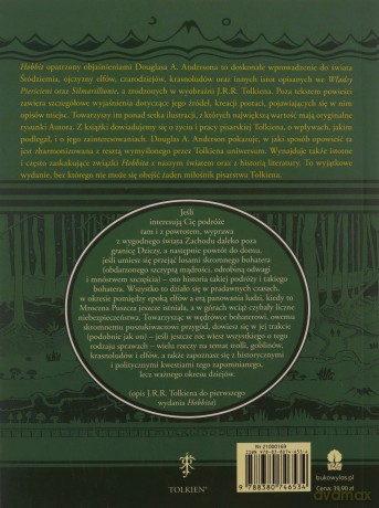 Hobbit z objaśnieniami - J.R.R Tolkien [KSIĄŻKA]