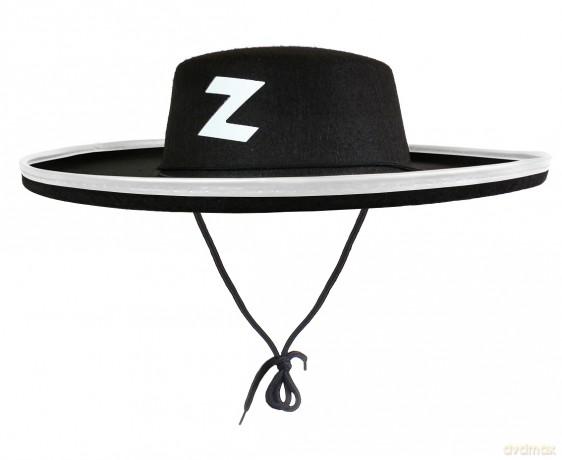 Kapelusz Zorro rozm.S
