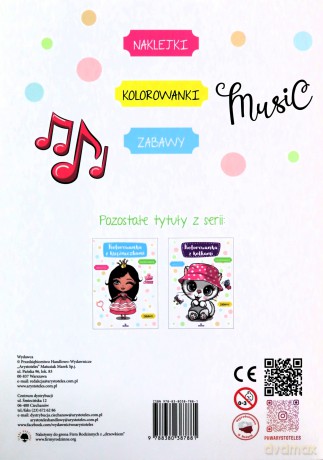 Kolorowanka z pieskami - Monika Matusiak [KSIĄŻKA]