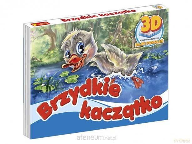 Ksiażeczka 3D Bajki Pokoleń: Brzydkie kaczątko [KSIĄŻKA]