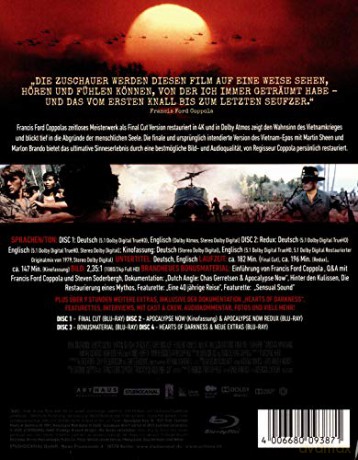 Apocalypse Now  (Czas Apokalipsy: Powrót) [4xBlu-Ray]