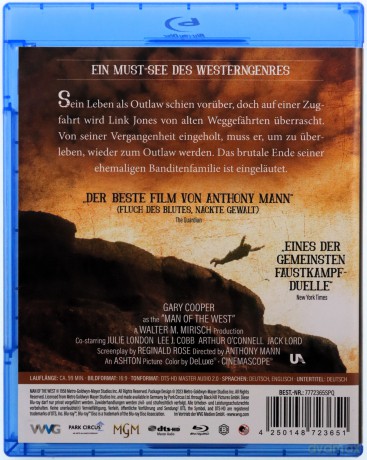 Man of the West (Człowiek z Dzikiego Zachodu) [Blu-Ray]