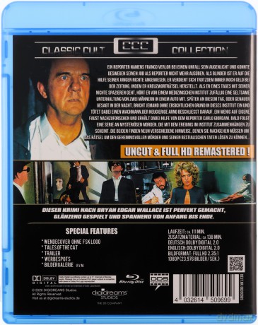 The Cat o' Nine Tails (Kot o dziewięciu ogonach) [Blu-Ray]
