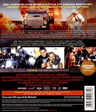 Harley Davidson and the Marlboro Man (Harley Davidson i Marlboro Man) [Blu-Ray]