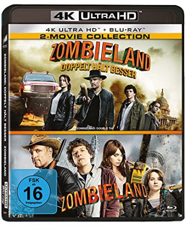 Zombieland 1-2 [2xBlu-Ray 4K]+[2xBlu-Ray]