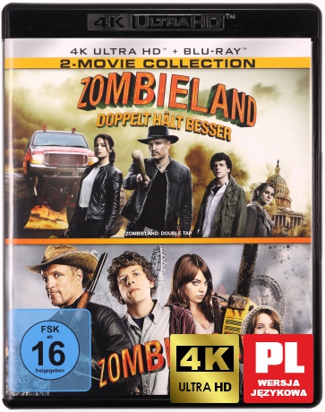 Zombieland 1-2 [2xBlu-Ray 4K]+[2xBlu-Ray]