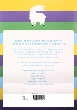 Łamigłówki z lamą 5+ Zeszyt 2 [KSIĄŻKA]