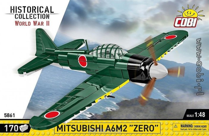 Mitsubishi A6M2 Zero [KLOCKI]