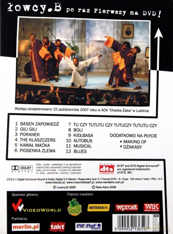 Kabaret Łowcy. B: Łowcy. B (digipack) [DVD]