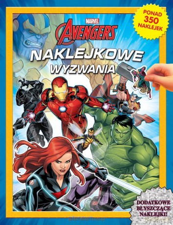 Naklejkowe wyzwania. Marvel Avengers - Erika White [KSIĄŻKA]