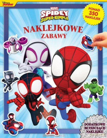 Naklejkowe zabawy. Marvel Spidey i superkumple - Aline Lemay [KSIĄŻKA]