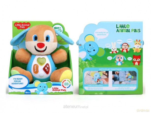 Piesek ze światłem i dźwiękiem dla maluszka 20 cm