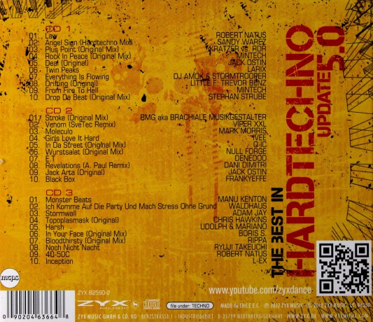 Best in Hard Techno update 5.0 BOX [3CD]
