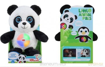 Pluszowy panda ze światłem i dźwiękiem