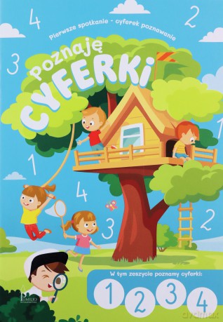 Poznaję cyferki i liczby 1,2,3,4 [KSIĄŻKA]
