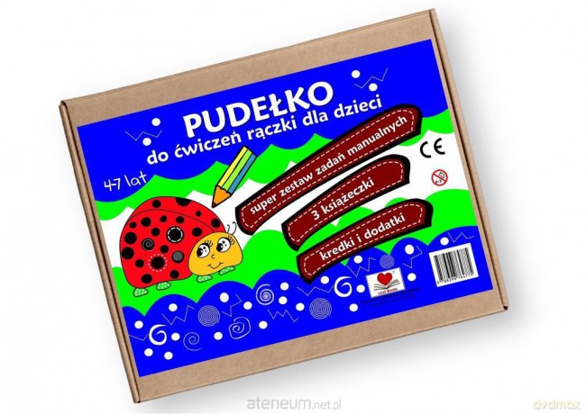 Pudełko do ćwiczeń rączki dla dzieci - Agnieszka Wileńska [KSIĄŻKA]