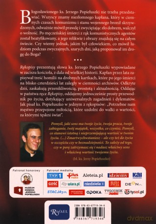 Rękopisy. O miłości, za którą tęskni świa - Jerzy Popiełuszko [KSIĄŻKA]