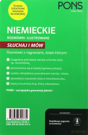 Rozmówki ilustrowane. Słuchaj i mów - niemiecki [KSIĄŻKA]