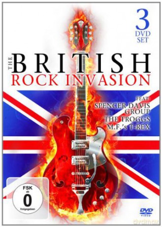 Składanka: British Rock Invasion [3DVD]