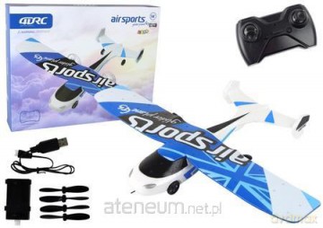 Samolot R/C 4D-G3 ze światłem niebieski