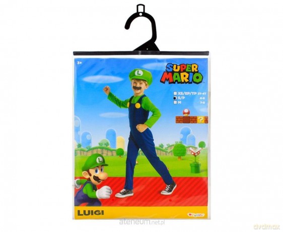 Strój Luigi Fancy - Nintendo rozm.S