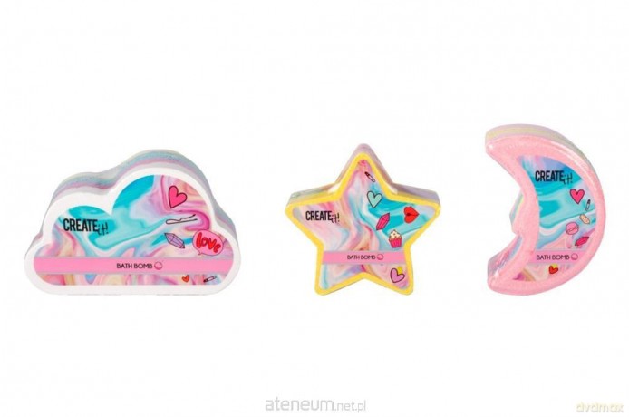 Tęczowa bomba do kąpieli mix