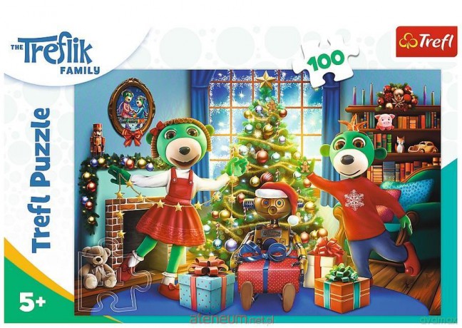 TREFL 100 el. Zimowe Trefliki [PUZZLE]