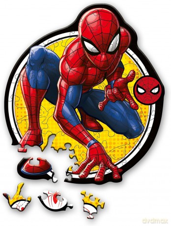 TREFL drewniane 50 el. Moc Spidermana [PUZZLE]