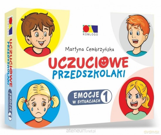 Uczuciowe przedszkolaki. Emocje w sytuacjach cz.1 - Martyna Cembrzyńska, Krzysztof Kałucki [KSIĄŻKA]