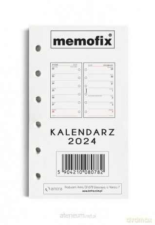 Wkład kalendarzowy 2024 A6 TNS [KALENDARZ]