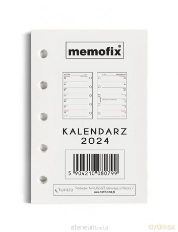 Wkład kalendarzowy 2024 A7 TNS [KALENDARZ]