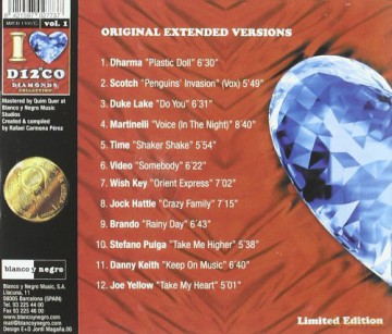 Składanka: I Love Disco Diamonds Collection 1 [CD]