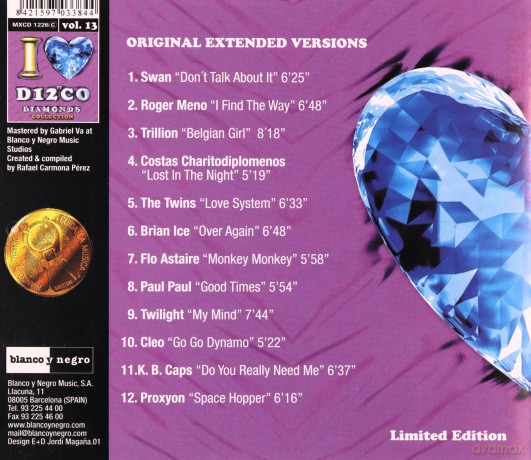 Składanka: I Love Disco Diamonds Collection 13 [CD]