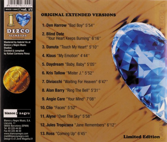 Składanka: I Love Disco Diamonds Collection 17 [CD]