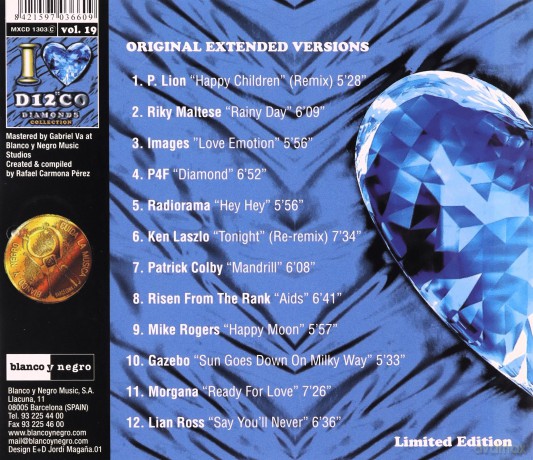 Składanka: I Love Disco Diamonds Collection 19 [CD]