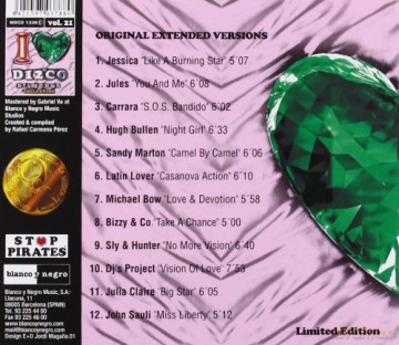 Składanka: I Love Disco Diamonds Collection 21 [CD]