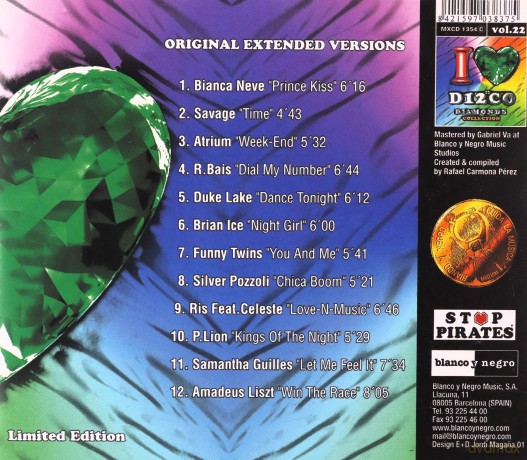 I Love Disco Diamonds Collection 22 [CD]