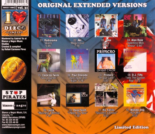 I Love Disco Diamonds Collection 31 [CD]