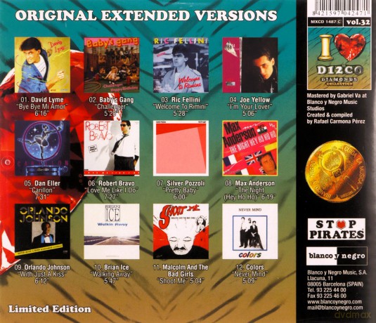 I Love Disco Diamonds Collection 32 [CD]