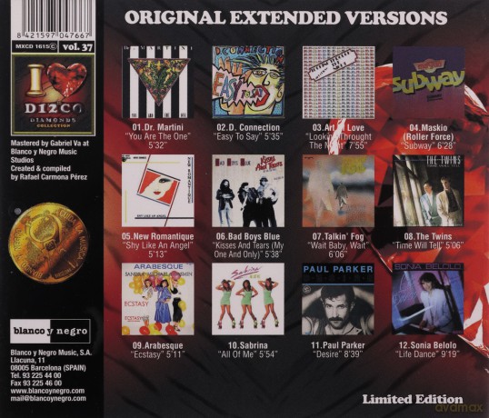 I Love Disco Diamonds Collection 37 [CD]