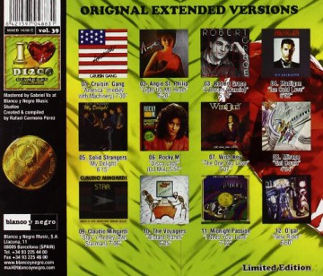I Love Disco Diamonds Collection 39 [CD]