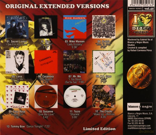 Składanka: I Love Disco Diamonds Collection 42 [CD]