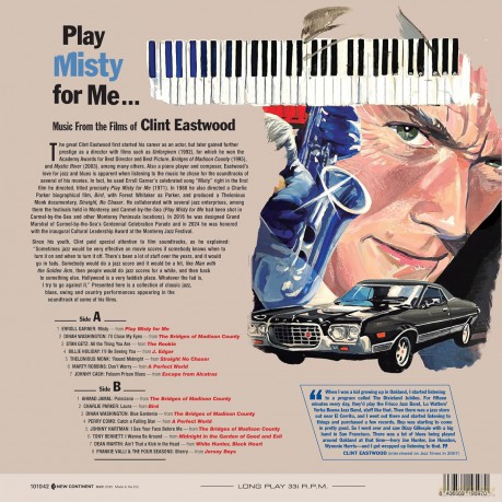 Play Misty For Me - Music From The Films Of Clint Eastwood (Blue) [Winyl]