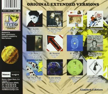 I Love Disco Diamonds Collection 43 [CD]