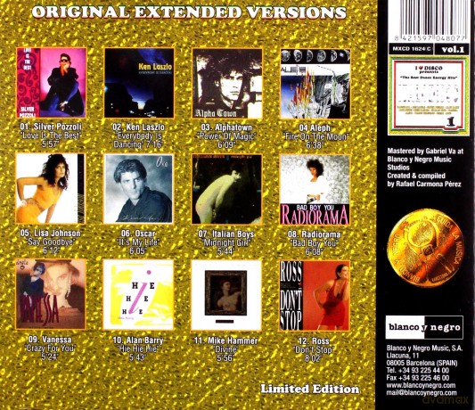 Składanka: I Love Italodisco Nrg [CD]