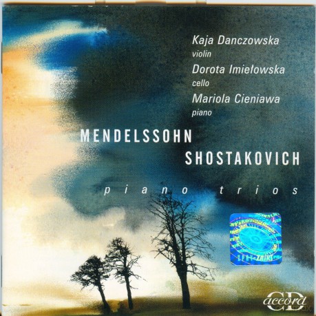 Kaja Danczowska: Mendelssohn -Piano Trios [CD]