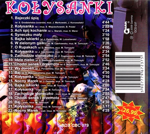 Składanka: Kołysanki (digipack) [CD]
